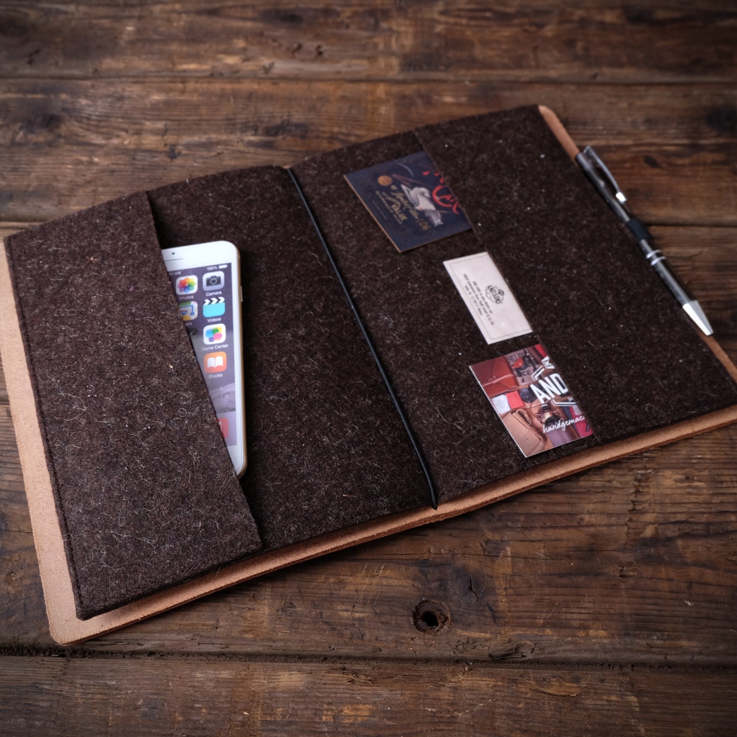 Logbuch Set A5 mit Einlagen